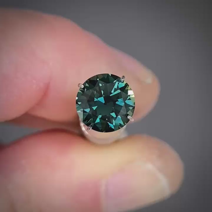1.90ct Round Blue Sapphire