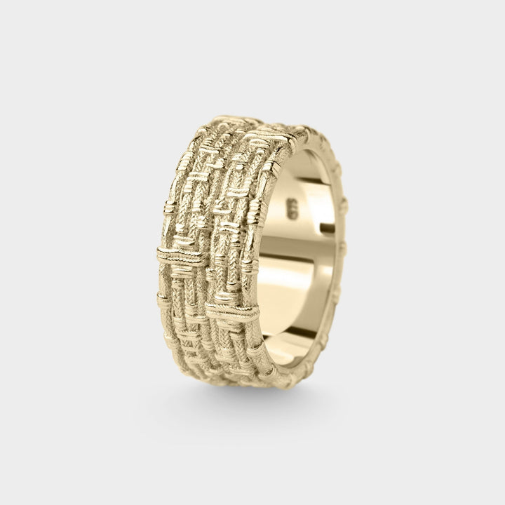 8mm Textured Rope Band - Laher - 