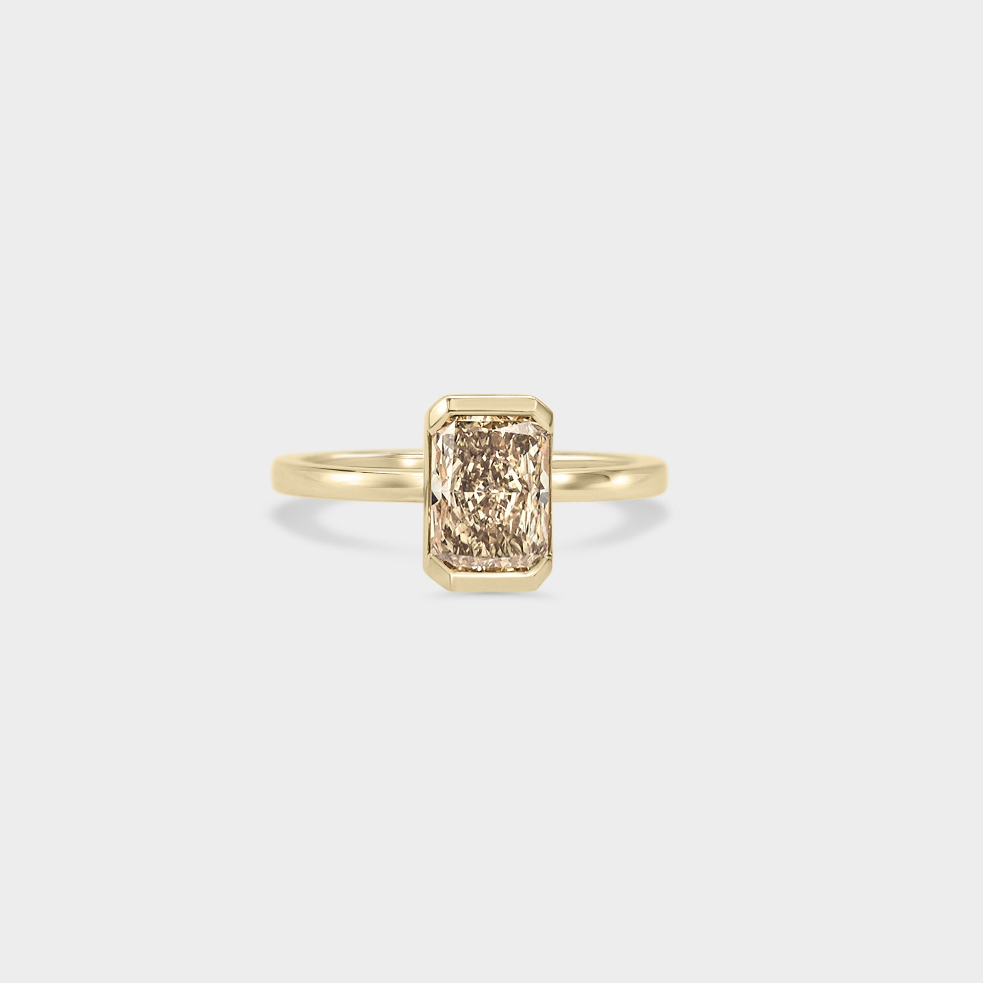1.50ct Solitaire of Champagne/Warm Diamond