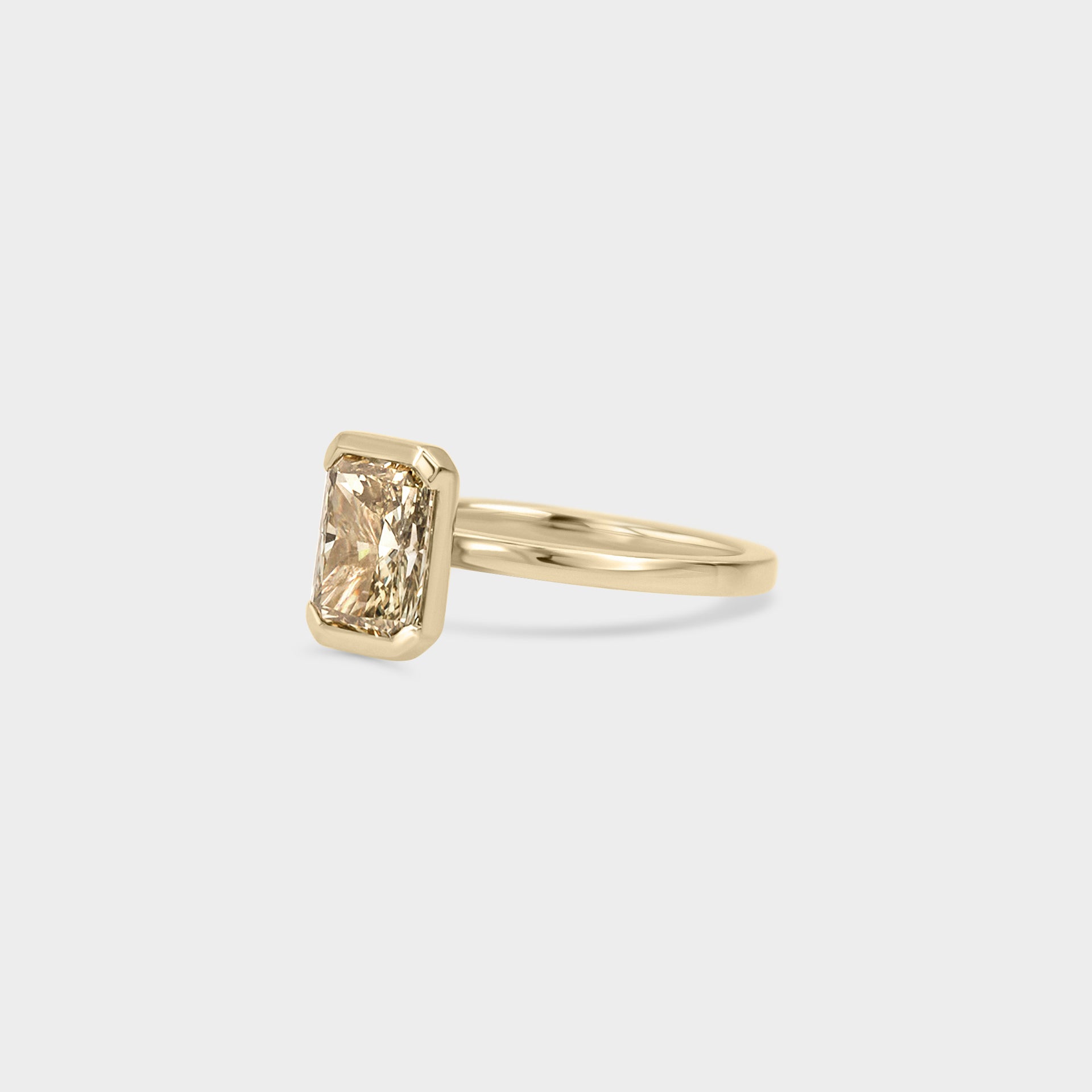 1.50ct Solitaire of Champagne/Warm Diamond