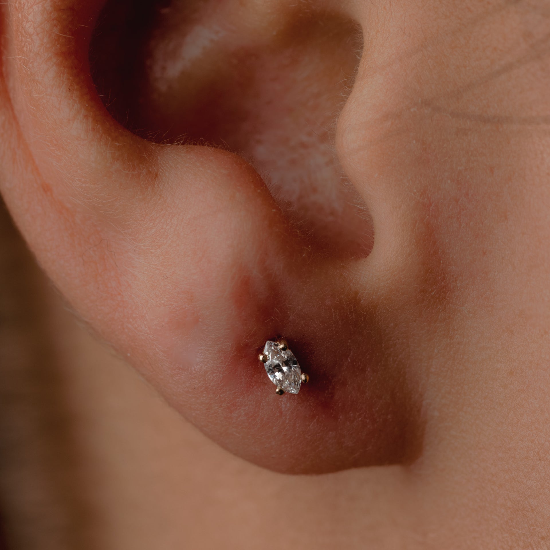 Small Marquise Studs