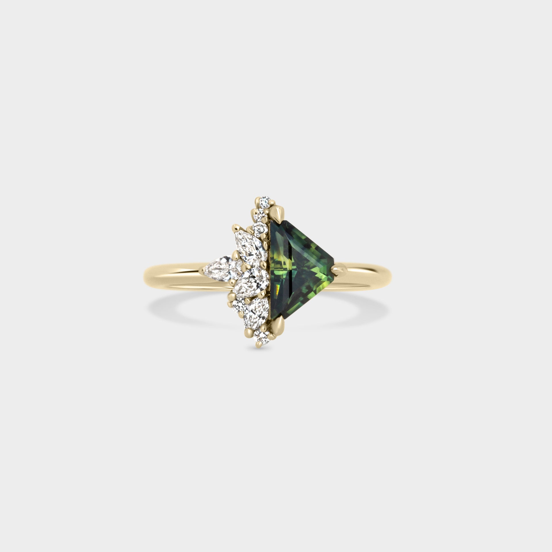0.94ct Irregular Cluster of Sapphire