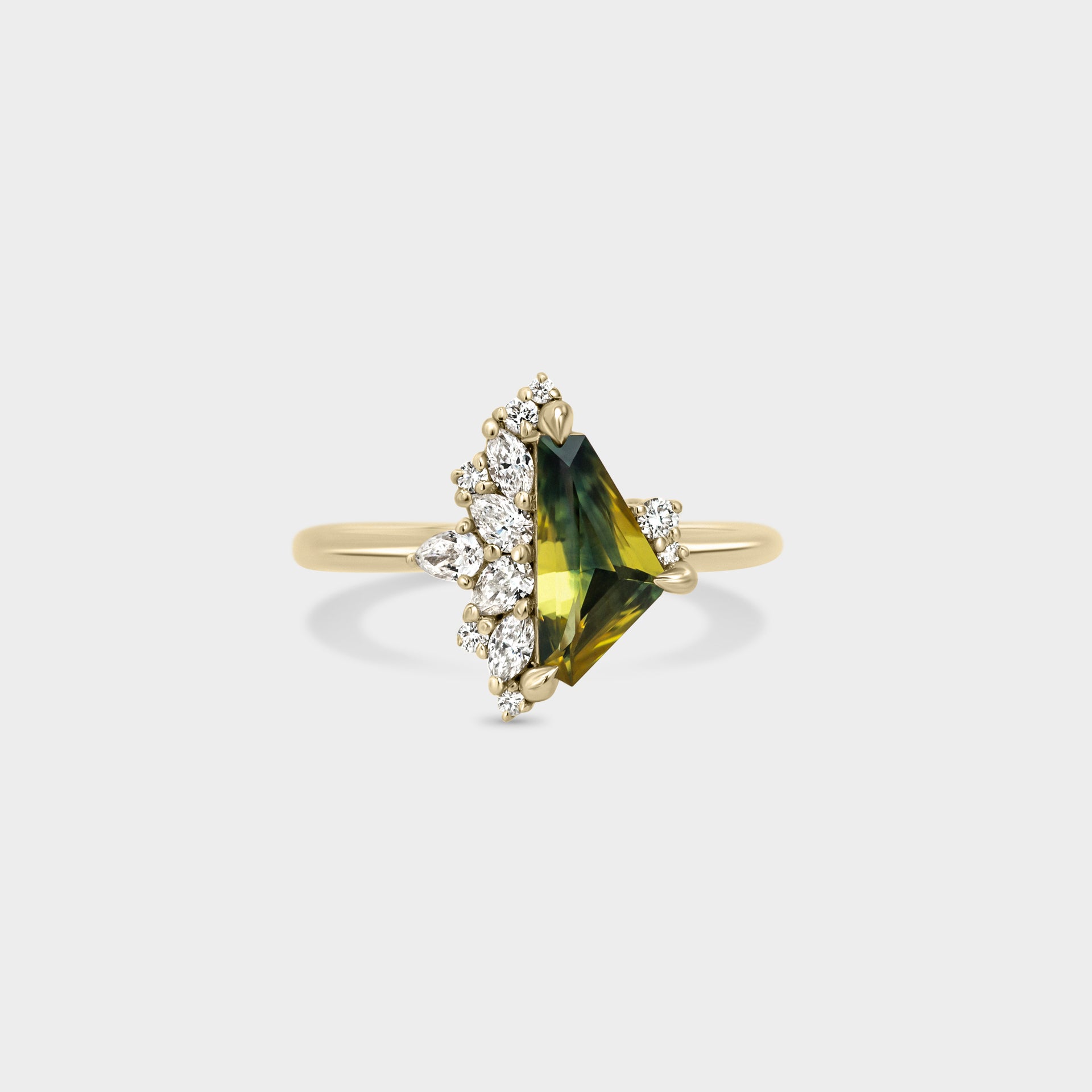 0.92ct Irregular Cluster of Sapphire