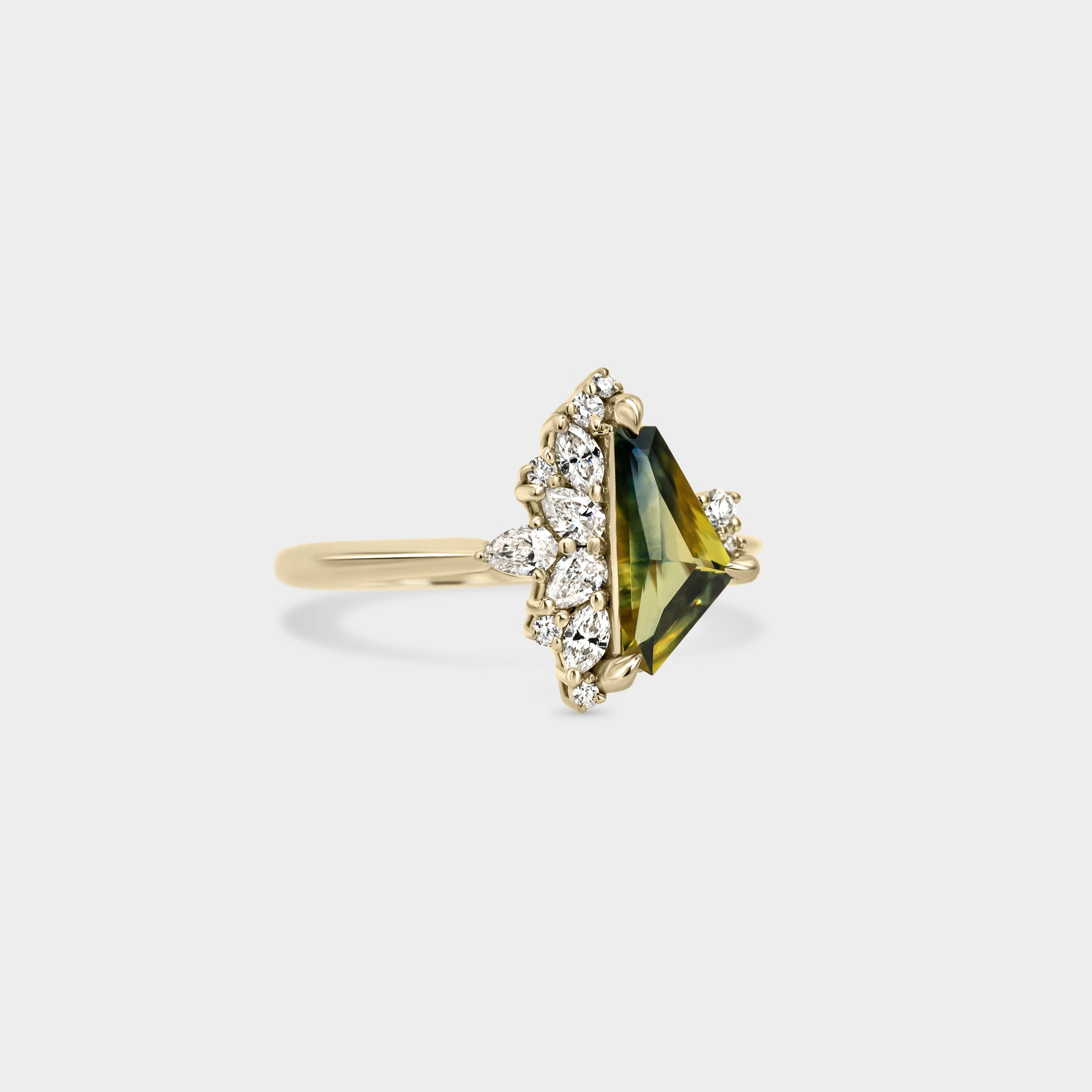 0.92ct Irregular Cluster of Sapphire