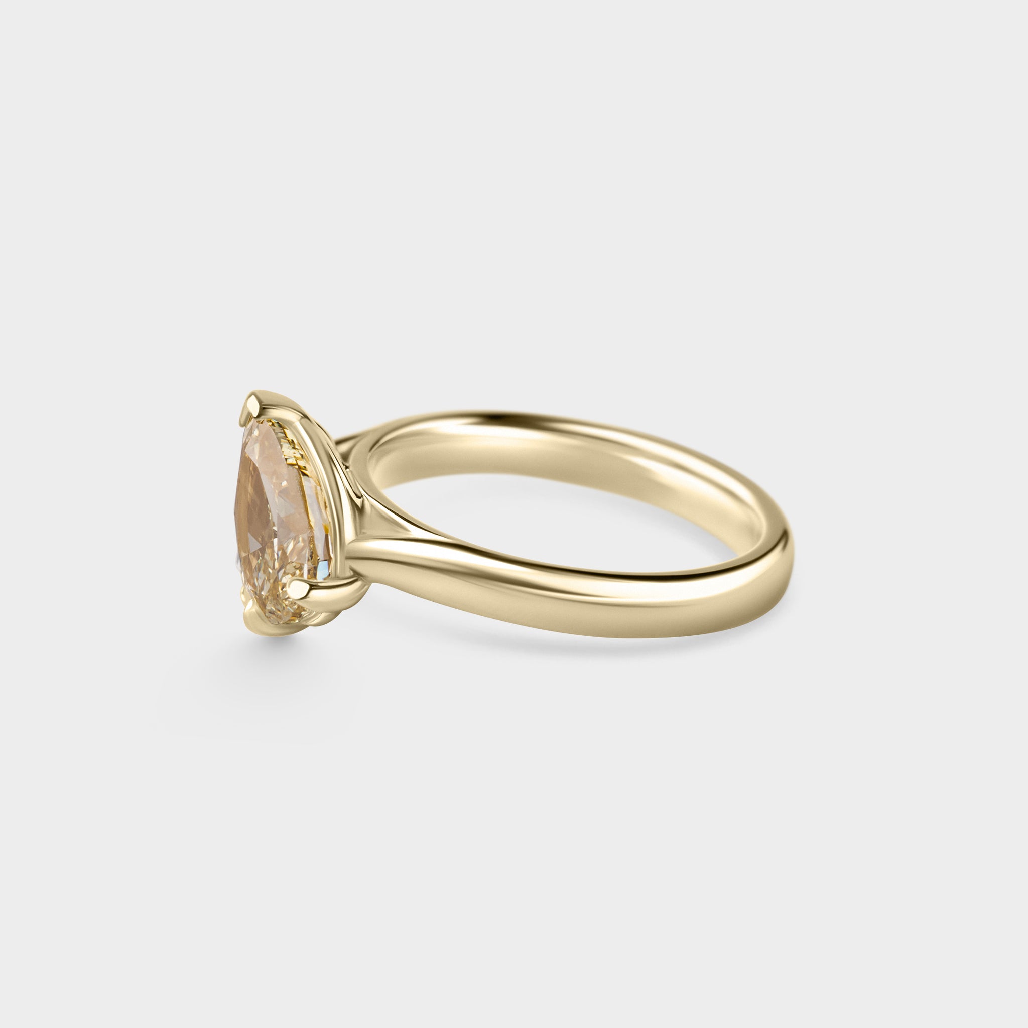 Toi Et Moi of Fancy Yellow & White Lab Grown Diamond