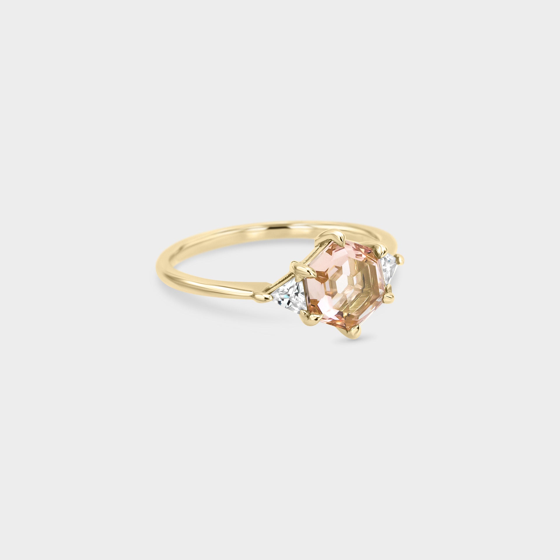 0.86ct Trio of Hex & Trillion