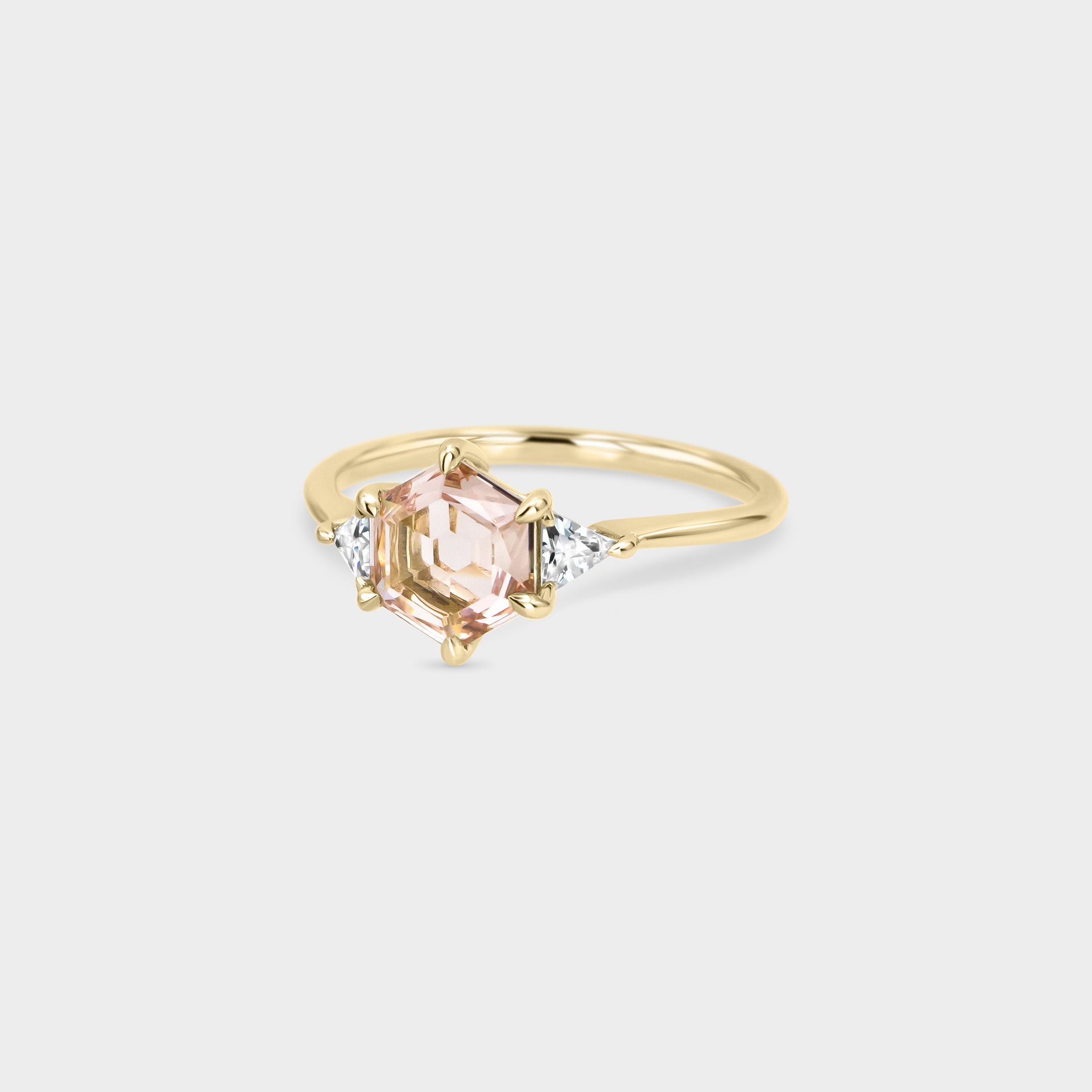 0.86ct Trio of Hex & Trillion