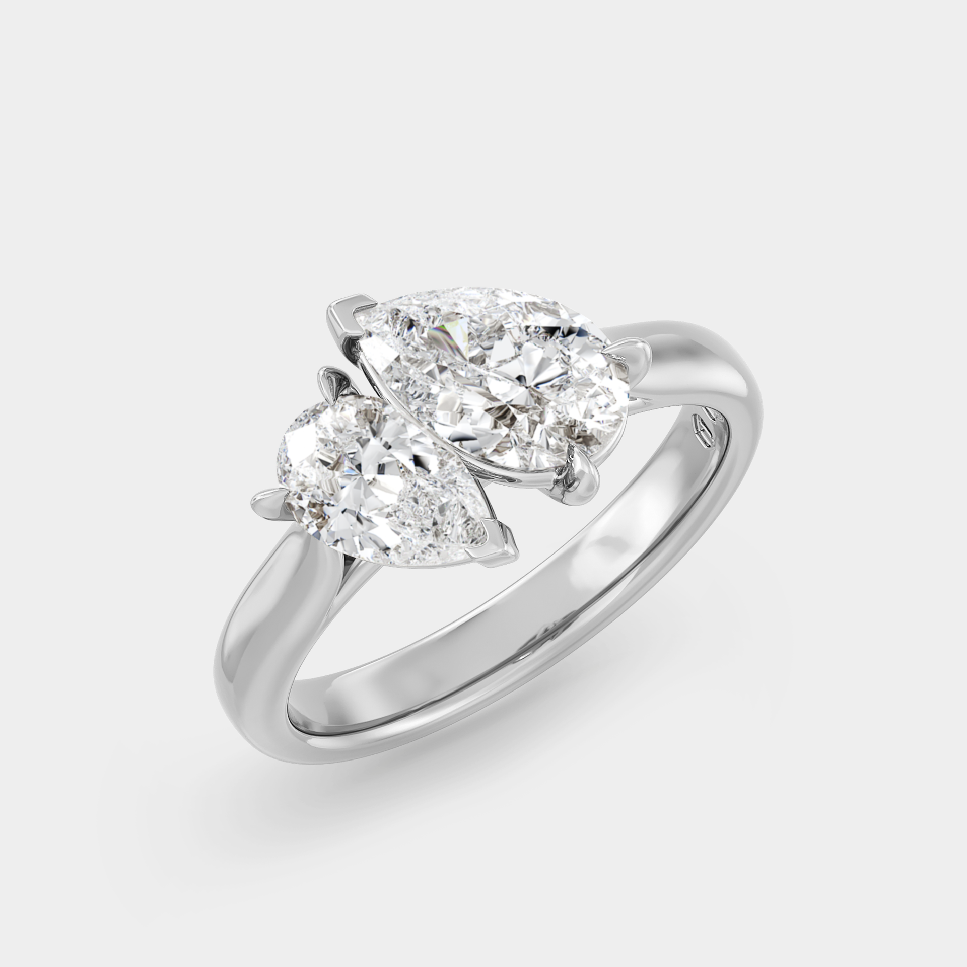 Toi Et Moi | Lab Grown Pear & Pear