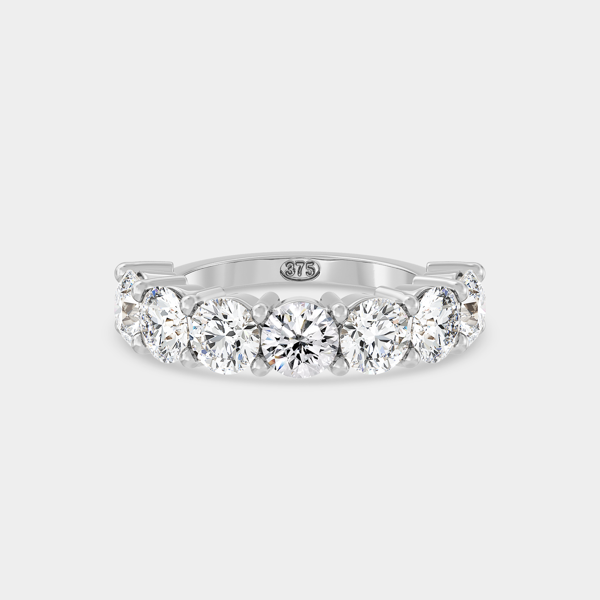 Half Band of Round Diamond