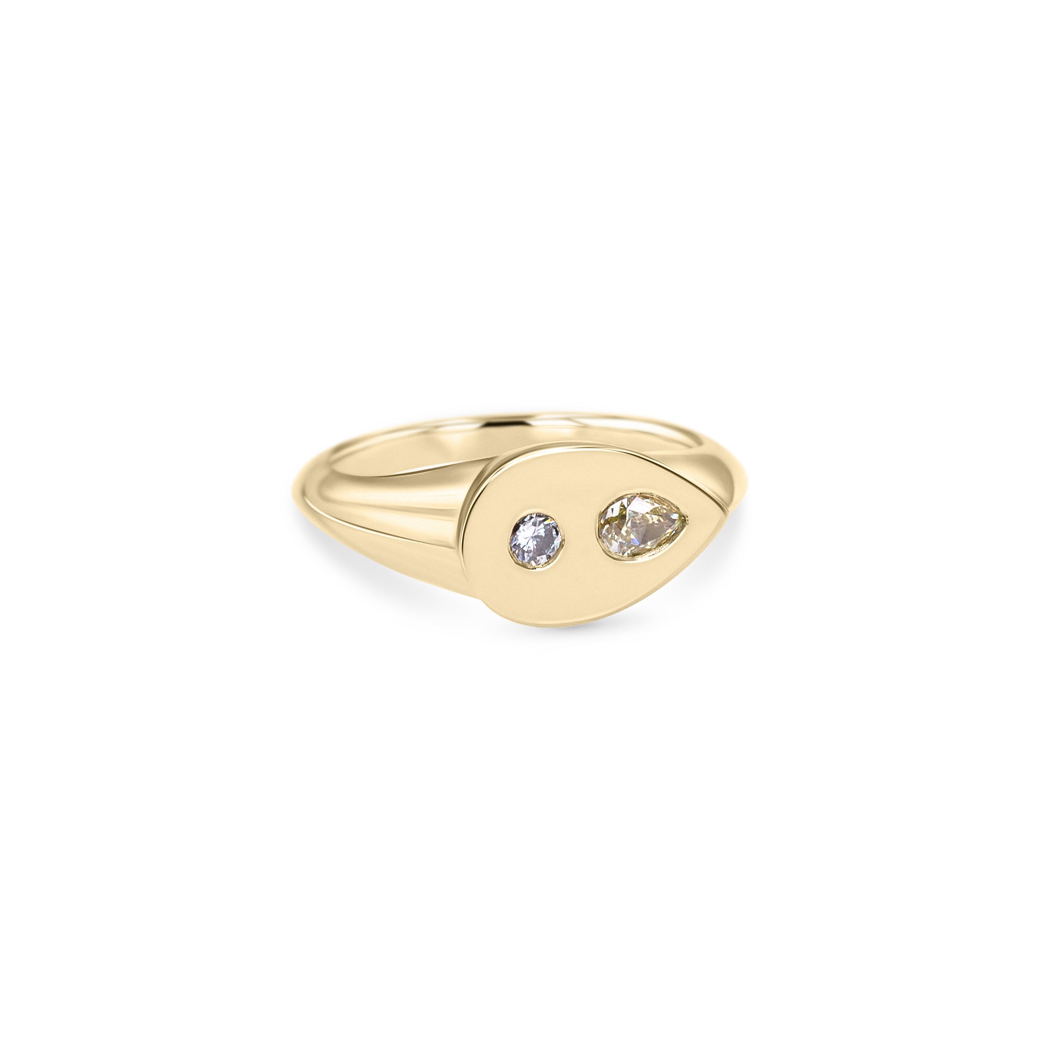 04⌇Pear Signet of Diamond - Lei è -