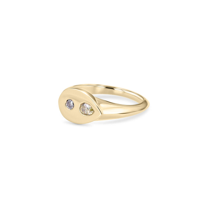 04⌇Pear Signet of Diamond - Lei è -
